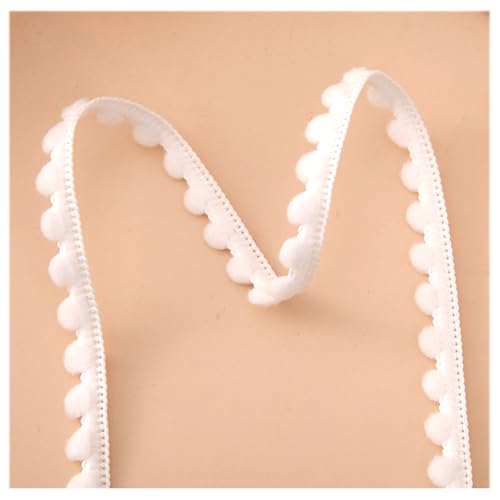 Wisafory 5 Yards Pompom Borte Bommelband Pom Poms Bälle Fransenbesatz Bommelborte Bommel Fringe Band Mini Pompom Quaste Trim Bommelband Dekoration für Kleid schal Hut Vorhang Wisafory 5 Yards Pompom Borte Bommelband Pom Poms Bälle Fransenbesatz Bommelborte Bommel Fringe Band Mini Pompom Quaste Trim Bommelband Dekoration für Kleid schal Hut Vorhang von Wisafory
