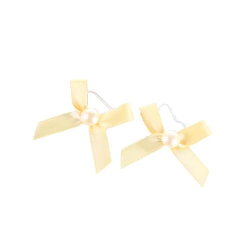 Wisafory 50 Stück Mini Satinband Schleifen Satinschleifen Satin Band Deko Fertigschleife Schleife mit Gummibänder Klein Bogen Band Bowtie Dekorative Schleifen für DIY Basteln Geschenk Gold Wisafory 50 Stück Mini Satinband Schleifen Satinschleifen Satin Band Deko Fertigschleife Schleife mit Gummibänder Klein Bogen Band Bowtie Dekorative Schleifen für DIY Basteln Geschenk Gold von Wisafory