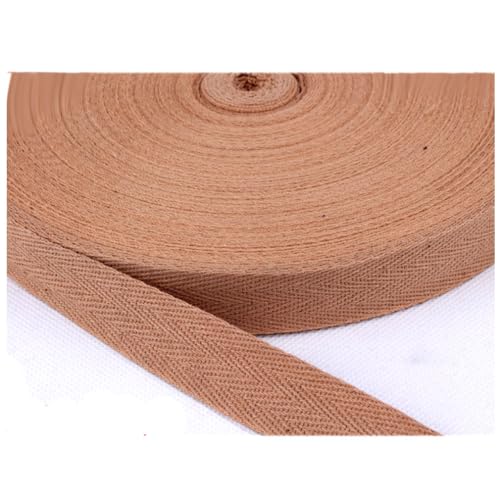 Wisafory 50 Yards Baumwoll Schrägband Twill Band Gurtband Köperband Nahtband Seidenbänder Baumwollband Stoffband Bänder zum Basteln Baumwollschrägband für DIY Nähen Handwerk 17# 1cm Wisafory 50 Yards Baumwoll Schrägband Twill Band Gurtband Köperband Nahtband Seidenbänder Baumwollband Stoffband Bänder zum Basteln Baumwollschrägband für DIY Nähen Handwerk 17# 1cm von Wisafory