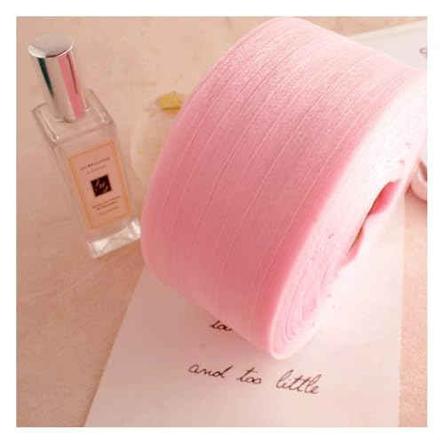 Wisafory 50 Yards x 6 cm Chiffonband Schleifenband Seiden-Geschenkband Falten Dekoband Stoffband für Brautblumenstrauß, Weihnachten, Party, Einladungen, Dekoration, Geschenkverpackung Rosa Wisafory 50 Yards x 6 cm Chiffonband Schleifenband Seiden-Geschenkband Falten Dekoband Stoffband für Brautblumenstrauß, Weihnachten, Party, Einladungen, Dekoration, Geschenkverpackung Rosa von Wisafory