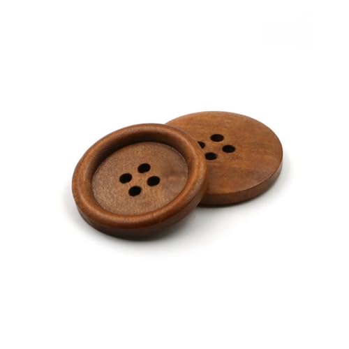 Wisafory 50 edle Handarbeit Holzknöpfe 10-38 mm Knöpfe Holzknopf 2 Loch/4 Loch Bastelknöpfe Jackenknöpfe zum DIY Basteln Nähen Kleidung Schmuckherstellung Annähen Rund 2#Mittel 40L=25.0 MM Wisafory 50 edle Handarbeit Holzknöpfe 10-38 mm Knöpfe Holzknopf 2 Loch/4 Loch Bastelknöpfe Jackenknöpfe zum DIY Basteln Nähen Kleidung Schmuckherstellung Annähen Rund 2#Mittel 40L=25.0 MM von Wisafory