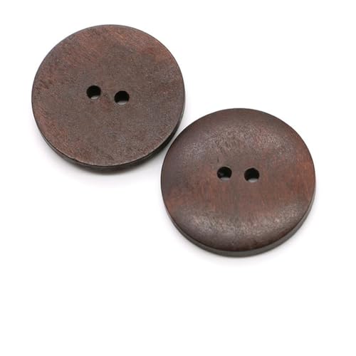 Wisafory 50 edle Handarbeit Holzknöpfe 10-38 mm Knöpfe Holzknopf 2 Loch/4 Loch Bastelknöpfe Jackenknöpfe zum DIY Basteln Nähen Kleidung Schmuckherstellung Annähen Rund 3#Dunkel 54L=34.0 MM Wisafory 50 edle Handarbeit Holzknöpfe 10-38 mm Knöpfe Holzknopf 2 Loch/4 Loch Bastelknöpfe Jackenknöpfe zum DIY Basteln Nähen Kleidung Schmuckherstellung Annähen Rund 3#Dunkel 54L=34.0 MM von Wisafory