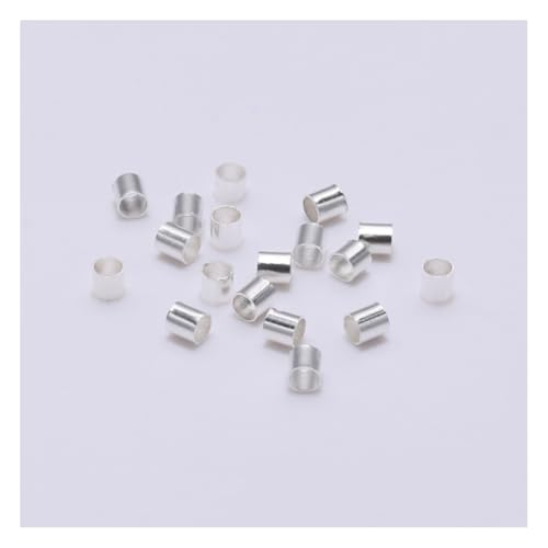 Wisafory 500 Stück Quetschperlen Quetschröhrchen Kupferrohr Crimp Perlen Abstandshalter Mini Lose Perlen Spacer Beads für DIY Ohrring Halskette Armband Schmuckherstellung Silber 2.5mm Wisafory 500 Stück Quetschperlen Quetschröhrchen Kupferrohr Crimp Perlen Abstandshalter Mini Lose Perlen Spacer Beads für DIY Ohrring Halskette Armband Schmuckherstellung Silber 2.5mm von Wisafory