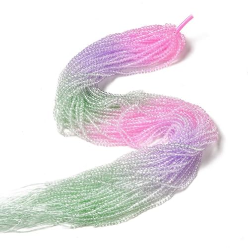 Wisafory Bunte Glasperlen auf mehreren Stränge 3mm facettierte Glasperlen Transparent lose Abstandshalter Perlen Farbverlauf für DIY Basteln Schmuck Halskette Armbandherstellung 2# Wisafory Bunte Glasperlen auf mehreren Stränge 3mm facettierte Glasperlen Transparent lose Abstandshalter Perlen Farbverlauf für DIY Basteln Schmuck Halskette Armbandherstellung 2# von Wisafory