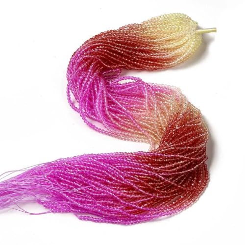 Wisafory Bunte Glasperlen auf mehreren Stränge 3mm facettierte Glasperlen Transparent lose Abstandshalter Perlen Farbverlauf für DIY Basteln Schmuck Halskette Armbandherstellung 5# Wisafory Bunte Glasperlen auf mehreren Stränge 3mm facettierte Glasperlen Transparent lose Abstandshalter Perlen Farbverlauf für DIY Basteln Schmuck Halskette Armbandherstellung 5# von Wisafory