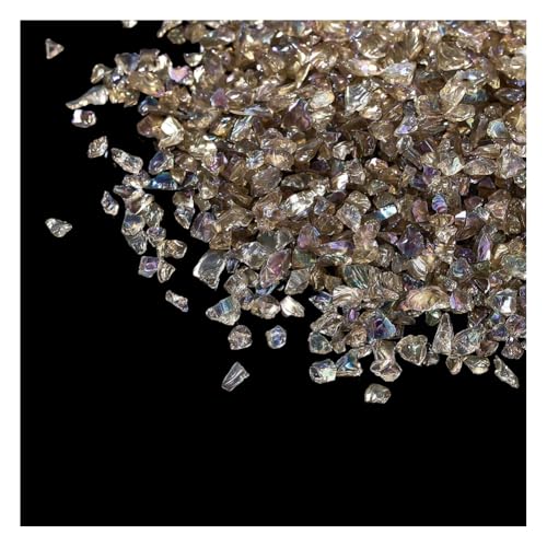 Wisafory Crushed Glass Chips Unregelmäßiges Glaschips Glitter Ungebohrte Glasperlen Transparent Glas für Hochzeit Party Vasenfülle Hochzeiten Tischdekorationen Kunsthandwerke 100g Graubraun Wisafory Crushed Glass Chips Unregelmäßiges Glaschips Glitter Ungebohrte Glasperlen Transparent Glas für Hochzeit Party Vasenfülle Hochzeiten Tischdekorationen Kunsthandwerke 100g Graubraun von Wisafory