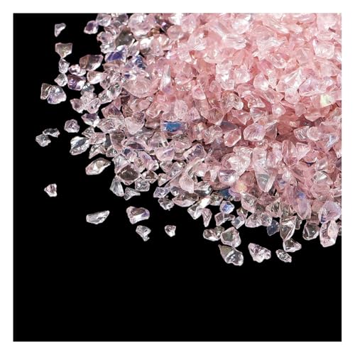Wisafory Crushed Glass Chips Unregelmäßiges Glaschips Glitter Ungebohrte Glasperlen Transparent Glas für Hochzeit Party Vasenfülle Hochzeiten Tischdekorationen Kunsthandwerke 100g Sakura Rosa Wisafory Crushed Glass Chips Unregelmäßiges Glaschips Glitter Ungebohrte Glasperlen Transparent Glas für Hochzeit Party Vasenfülle Hochzeiten Tischdekorationen Kunsthandwerke 100g Sakura Rosa von Wisafory