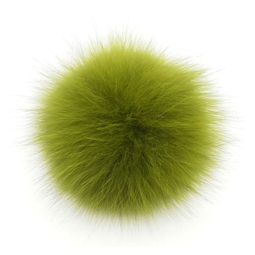 Wisafory Fuchs Pelz Pompon Ball Fellbommel Bommelbälle Bommel Flauschige Pom Pon Fuchs Plüschbälle Fellpompon zum Basteln Bommeln Zubehör für Mützen Beanies und Tasche Grün Wisafory Fuchs Pelz Pompon Ball Fellbommel Bommelbälle Bommel Flauschige Pom Pon Fuchs Plüschbälle Fellpompon zum Basteln Bommeln Zubehör für Mützen Beanies und Tasche Grün von Wisafory