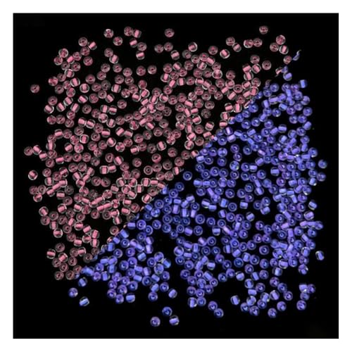 Wisafory Glasperlen, leuchten im Dunkeln Runde Glass Seed Beads leuchtende Spacer-Beads Rocailles kleine Bastelperlen für DIY-Armbänder Halsketten Schmuckherstellung Magenta 2mm 3300Pcs Wisafory Glasperlen, leuchten im Dunkeln Runde Glass Seed Beads leuchtende Spacer-Beads Rocailles kleine Bastelperlen für DIY-Armbänder Halsketten Schmuckherstellung Magenta 2mm 3300Pcs von Wisafory