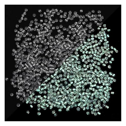 Wisafory Glasperlen, leuchten im Dunkeln Runde Glass Seed Beads leuchtende Spacer-Beads Rocailles kleine Bastelperlen für DIY-Armbänder Halsketten Schmuckherstellung Weiß 4mm 750Pcs Wisafory Glasperlen, leuchten im Dunkeln Runde Glass Seed Beads leuchtende Spacer-Beads Rocailles kleine Bastelperlen für DIY-Armbänder Halsketten Schmuckherstellung Weiß 4mm 750Pcs von Wisafory