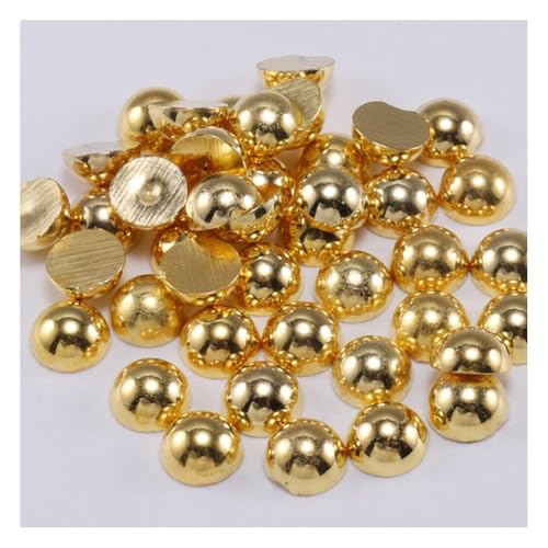 Wisafory Halbrunde Perlen Flache Rückseite Perle Halb Runde Harz Perlen Flache Böden Perlen Glanz Kunstperlen für DIY Basteln Halsketten Armbänder Schmuck Hochzeitskleider Gold 2mm x 500 Stück Wisafory Halbrunde Perlen Flache Rückseite Perle Halb Runde Harz Perlen Flache Böden Perlen Glanz Kunstperlen für DIY Basteln Halsketten Armbänder Schmuck Hochzeitskleider Gold 2mm x 500 Stück von Wisafory