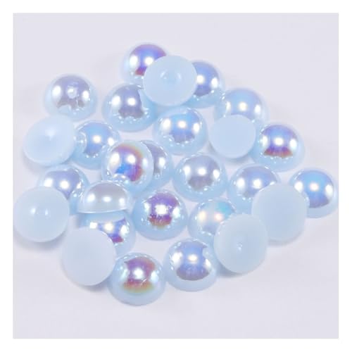 Wisafory Halbrunde Perlen Flache Rückseite Perle Halb Runde Harz Perlen Flache Böden Perlen Glanz Kunstperlen für DIY Basteln Halsketten Armbänder Schmuck Hochzeitskleider Himmelblau 14mm x 50 Stück Wisafory Halbrunde Perlen Flache Rückseite Perle Halb Runde Harz Perlen Flache Böden Perlen Glanz Kunstperlen für DIY Basteln Halsketten Armbänder Schmuck Hochzeitskleider Himmelblau 14mm x 50 Stück von Wisafory