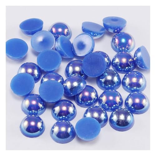 Wisafory Halbrunde Perlen Flache Rückseite Perle Halb Runde Harz Perlen Flache Böden Perlen Glanz Kunstperlen für DIY Basteln Halsketten Armbänder Schmuck Hochzeitskleider Marineblau 6mm x 100 Stück Wisafory Halbrunde Perlen Flache Rückseite Perle Halb Runde Harz Perlen Flache Böden Perlen Glanz Kunstperlen für DIY Basteln Halsketten Armbänder Schmuck Hochzeitskleider Marineblau 6mm x 100 Stück von Wisafory