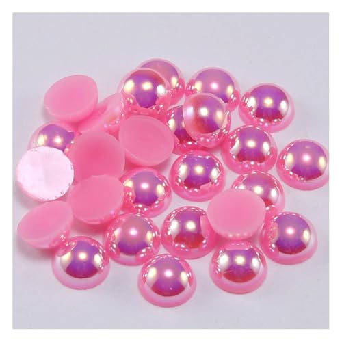 Wisafory Halbrunde Perlen Flache Rückseite Perle Halb Runde Harz Perlen Flache Böden Perlen Glanz Kunstperlen für DIY Basteln Halsketten Armbänder Schmuck Hochzeitskleider Rosa 6mm x 100 Stück Wisafory Halbrunde Perlen Flache Rückseite Perle Halb Runde Harz Perlen Flache Böden Perlen Glanz Kunstperlen für DIY Basteln Halsketten Armbänder Schmuck Hochzeitskleider Rosa 6mm x 100 Stück von Wisafory