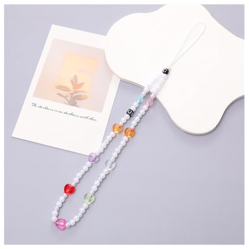 Wisafory Handy Lanyard Bunte Perlen Handy-Kette Universale Telefonkette Anti-Lost Handgelenkschlaufe Lanyard Schmuck Handyhülle Anhänger Taschenanhänger für Telefonkasten Kamera Schlüsselbund 4# Wisafory Handy Lanyard Bunte Perlen Handy-Kette Universale Telefonkette Anti-Lost Handgelenkschlaufe Lanyard Schmuck Handyhülle Anhänger Taschenanhänger für Telefonkasten Kamera Schlüsselbund 4# von Wisafory
