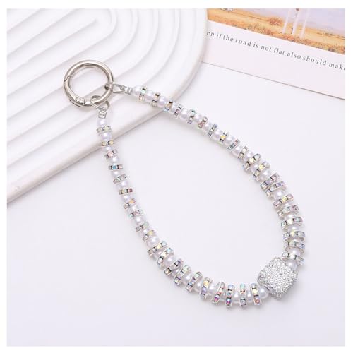 Wisafory Handykette Strass Telefonkette Glitzer Hand Lanyard Handyanhänger Handgelenkkette Schlüsselband Handschlaufe Handyband Kurze Telefon Kette Handyschmuck für Frauen Damen 18# Wisafory Handykette Strass Telefonkette Glitzer Hand Lanyard Handyanhänger Handgelenkkette Schlüsselband Handschlaufe Handyband Kurze Telefon Kette Handyschmuck für Frauen Damen 18# von Wisafory