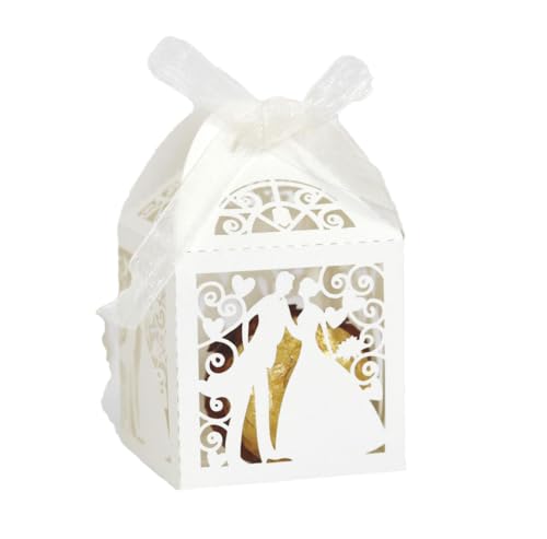 Wisafory Hochzeit Geschenkbox Kasten Gastgeschenke Schachteln Süßigkeiten Kleine Box Gastgeschenke Kasten mit Farbband für Tischdeko Hochzeit Hochzeitstag Taufe Silber 1# 20 Stück Wisafory Hochzeit Geschenkbox Kasten Gastgeschenke Schachteln Süßigkeiten Kleine Box Gastgeschenke Kasten mit Farbband für Tischdeko Hochzeit Hochzeitstag Taufe Silber 1# 20 Stück von Wisafory