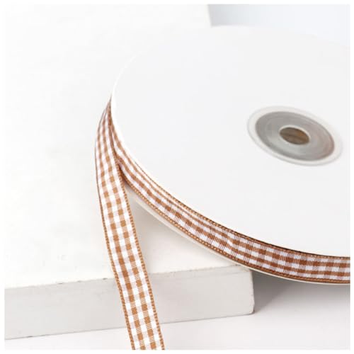 Wisafory Kariertes Band 45 m Geschenkband Dekoband Schleifenband Gingham-Band Karo Stoffband Karoband Bastelband für Geschenk Verpacken Party Dekoration Bastelarbeiten Hellcurry 10mm Wisafory Kariertes Band 45 m Geschenkband Dekoband Schleifenband Gingham-Band Karo Stoffband Karoband Bastelband für Geschenk Verpacken Party Dekoration Bastelarbeiten Hellcurry 10mm von Wisafory