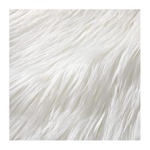 Wisafory Kunstfellstoff Quadrate Stoff 25 x 25 cm Plüschstoff Quadratisch Kunstpelz Stoff Kunstfell Pelzstoff Stoffaufnäher für DIY Stuhlbezug Kostüm Sew Weihnachtsschmuck Weiß 5 Stück Wisafory Kunstfellstoff Quadrate Stoff 25 x 25 cm Plüschstoff Quadratisch Kunstpelz Stoff Kunstfell Pelzstoff Stoffaufnäher für DIY Stuhlbezug Kostüm Sew Weihnachtsschmuck Weiß 5 Stück von Wisafory