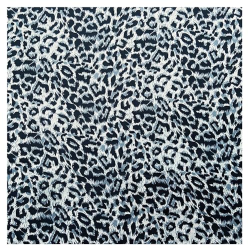 Wisafory Leoparden Stoff Meterware Patchwork Stoffe Paket Leopardenmuster Dekostoff Nähstoffe Polsterstoff Kleiderstoff Stoffbündel Quiltstoffe für DIY Handwerk Nähen Deko 100 * 150cm 4# von Wisafory