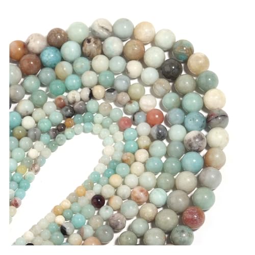 Wisafory Natürliche Amazonit Perlen mit Loch Runde Lose Edelsteinperlen Edelsteine zum Auffädeln Kristalle Perlen für DIY Basteln Schmuck Herstellung Armband Halskette Partys Feiertage 12mm Wisafory Natürliche Amazonit Perlen mit Loch Runde Lose Edelsteinperlen Edelsteine zum Auffädeln Kristalle Perlen für DIY Basteln Schmuck Herstellung Armband Halskette Partys Feiertage 12mm von Wisafory
