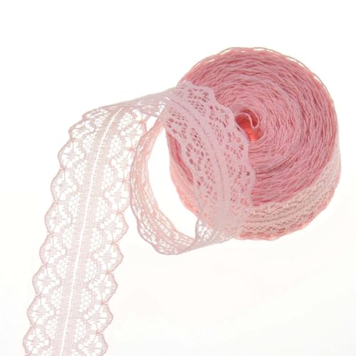 Wisafory Spitzenband 10m x 3cm Spitzenborte zum Nähen Spitzenbordüre Vintage Spitzenstoff Spitzenbesatz Dekoband Spitze Trim Zierband Spitzenbänder für DIY Hochzeit Dekoration Hellrosa Wisafory Spitzenband 10m x 3cm Spitzenborte zum Nähen Spitzenbordüre Vintage Spitzenstoff Spitzenbesatz Dekoband Spitze Trim Zierband Spitzenbänder für DIY Hochzeit Dekoration Hellrosa von Wisafory