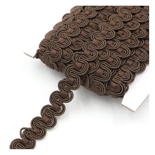 Wisafory Spitzenbesatz Dekoband Zierband Geschenkband Spitzenborte Kordelband Vintage Spitzenband für Nähen Weihnachten Halloween Heim Dekoration Rock Kragen DIY-Basteln 1cm breit Kaffee 10 m Wisafory Spitzenbesatz Dekoband Zierband Geschenkband Spitzenborte Kordelband Vintage Spitzenband für Nähen Weihnachten Halloween Heim Dekoration Rock Kragen DIY-Basteln 1cm breit Kaffee 10 m von Wisafory
