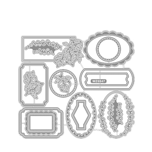 Wisafory Stanzschablonen für Stanzmaschine Metall Schneiden Sterben Stanzform Neuheiten Stanzen für DIY Geburtstage Scrapbooking Kunst Handwerk Supplies Einladungskarten 6# Wisafory Stanzschablonen für Stanzmaschine Metall Schneiden Sterben Stanzform Neuheiten Stanzen für DIY Geburtstage Scrapbooking Kunst Handwerk Supplies Einladungskarten 6# von Wisafory