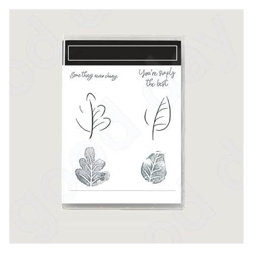 Wisafory Stempel und Stanzschablonen Set Stempel und Stanzformen Silikonstempel und Stanzen Set Weihnachts Stanzformen Schablonen für DIY, Scrapbooking, Grußkarten, Geschenkkarton-Dekoration 20# von Wisafory