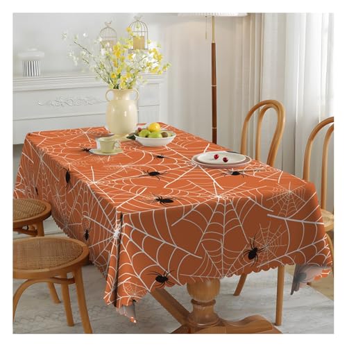 Wisafory Tischdecke Halloween rechteckige Tischtuch Abwaschbar Tischdecken Wasserdicht Tischdekoration Fleckschutz Tischwäsche für Party Feiertage Herbst Abendessen Dekor 2# 150 * 260cm Wisafory Tischdecke Halloween rechteckige Tischtuch Abwaschbar Tischdecken Wasserdicht Tischdekoration Fleckschutz Tischwäsche für Party Feiertage Herbst Abendessen Dekor 2# 150 * 260cm von Wisafory