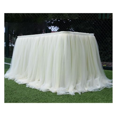 Wisafory Tischrock Tüll Romantische Tutu Tischdecke Mesh Schreibtisch Gaze Rüschen Tischdekoration für Babyparty Hochzeit Geburtstag Party Valentinstag Weihnachten 75cm x 100cm Beige Wisafory Tischrock Tüll Romantische Tutu Tischdecke Mesh Schreibtisch Gaze Rüschen Tischdekoration für Babyparty Hochzeit Geburtstag Party Valentinstag Weihnachten 75cm x 100cm Beige von Wisafory
