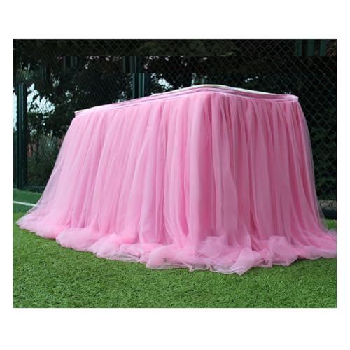 Wisafory Tischrock Tüll Romantische Tutu Tischdecke Mesh Schreibtisch Gaze Rüschen Tischdekoration für Babyparty Hochzeit Geburtstag Party Valentinstag Weihnachten 75cm x 100cm Pfirsichblüten-Rosa Wisafory Tischrock Tüll Romantische Tutu Tischdecke Mesh Schreibtisch Gaze Rüschen Tischdekoration für Babyparty Hochzeit Geburtstag Party Valentinstag Weihnachten 75cm x 100cm Pfirsichblüten-Rosa von Wisafory