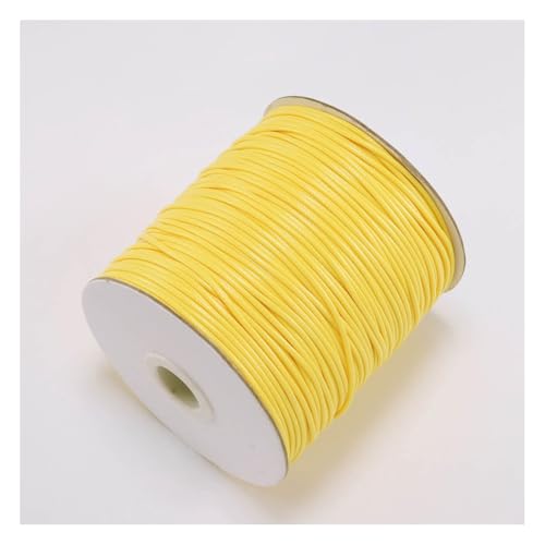 Wisafory Wachsschnur Lederband Lederschnur Leder Seil Lederriemen Lederbänder Bastelschnur für Schmuckherstellung Armbänder Basteln Dekorieren DIY-Projekte Nähen Gelb 1.5mm x 10M Wisafory Wachsschnur Lederband Lederschnur Leder Seil Lederriemen Lederbänder Bastelschnur für Schmuckherstellung Armbänder Basteln Dekorieren DIY-Projekte Nähen Gelb 1.5mm x 10M von Wisafory