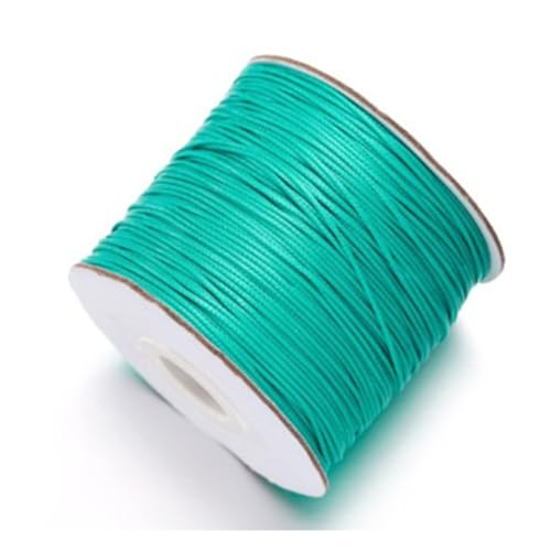 Wisafory Wachsschnur Lederband Lederschnur Leder Seil Lederriemen Lederbänder Bastelschnur für Schmuckherstellung Armbänder Basteln Dekorieren DIY-Projekte Nähen Limonengrün 2mm x 10M von Wisafory