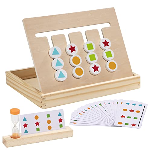 Wisplye Montessori Spielzeug ab 3 Jahre, Holz Puzzle Logikspiele Sortierbox Lernspiele Sortierspiel, Pädagogisches Denkspiele Brettspiele für Kinder ab 3 4 5 Jahre Wisplye Montessori Spielzeug ab 3 Jahre, Holz Puzzle Logikspiele Sortierbox Lernspiele Sortierspiel, Pädagogisches Denkspiele Brettspiele für Kinder ab 3 4 5 Jahre von Wisplye