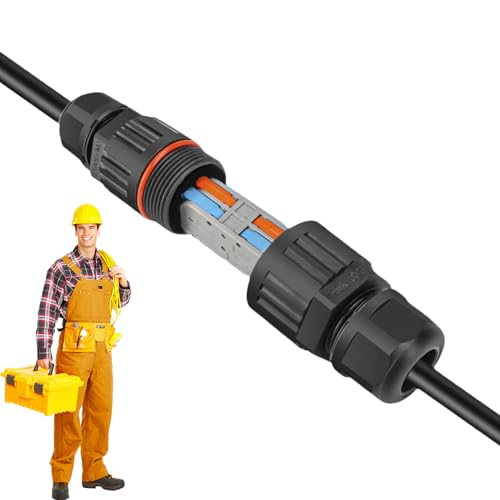 Junction Box Outdoor Cable - Outdoorr -Kabelanschluss | Wasserdichtes Junctiion für Elektrodraht | Regensicherer Klemme Block 2 in 2 Out 3 iin 3 Outt Cold Press Cablle Connectorr Junction Box Outdoor Cable - Outdoorr -Kabelanschluss | Wasserdichtes Junctiion für Elektrodraht | Regensicherer Klemme Block 2 in 2 Out 3 iin 3 Outt Cold Press Cablle Connectorr von Wisylizv
