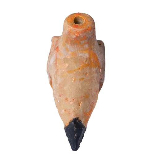 Vogelpfeife - 5 cm lauter Pfeife mit Schädelkopfdesign | Clay Screcing Noise Maker Ornament | Streichzubehör | Knochenkörpern für Schultaschen oder Partyspaß Vogelpfeife - 5 cm lauter Pfeife mit Schädelkopfdesign | Clay Screcing Noise Maker Ornament | Streichzubehör | Knochenkörpern für Schultaschen oder Partyspaß von Wisylizv