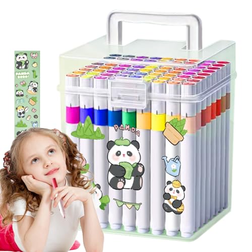 Wisylizv Malmarker für Kinder, wasserfester Marker für Kinder, wasserfest, langlebig, lustiger Malstift für Klassenzimmer, Reisen, Ostern, für Mädchen Wisylizv Malmarker für Kinder, wasserfester Marker für Kinder, wasserfest, langlebig, lustiger Malstift für Klassenzimmer, Reisen, Ostern, für Mädchen von Wisylizv