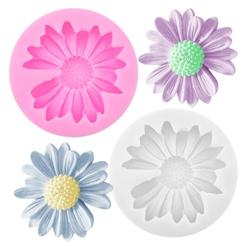 Silikonformen Blumen, 2 Stück Wachsformen Für Kerzen Gießform Blumen, Silikonform Kerzen Gießform Blume Groß, Für Tortendekoration,Chrysanthemen-Form, 3D-Blumen-Kerzenform Silikonformen Blumen, 2 Stück Wachsformen Für Kerzen Gießform Blumen, Silikonform Kerzen Gießform Blume Groß, Für Tortendekoration,Chrysanthemen-Form, 3D-Blumen-Kerzenform von WitBicg