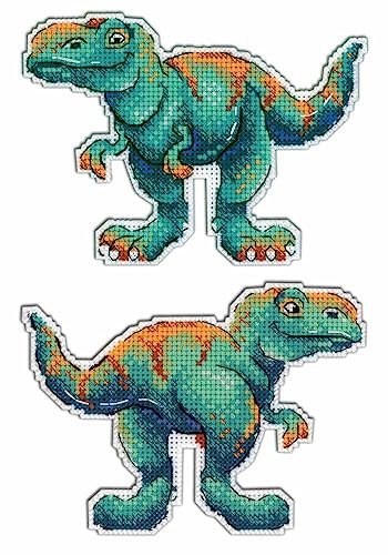 MP Studia Kreuzstich-Set, Dinosaurier Tyrannosaurus R-271 MP Studia Kreuzstich-Set, Dinosaurier Tyrannosaurus R-271 von Wizardi