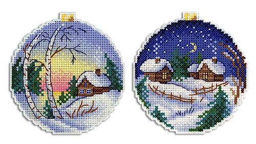 MP Studia Kreuzstich-Set Winterlandschaft R-331 auf Kunststoff-Leinwand MP Studia Kreuzstich-Set Winterlandschaft R-331 auf Kunststoff-Leinwand von Wizardi