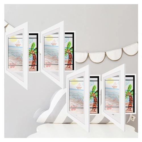 Wizvox Aufklappbar Kunstfotorahmen FüR Kinder, Kunstrahmen FrontöFfnung Bilderrahmen Zum BefüLlen Bilderrahmen Bilder Wechseln, Bilderrahmen Kinderzeichnungen Sammeln,Weiß-4Stück Wizvox Aufklappbar Kunstfotorahmen FüR Kinder, Kunstrahmen FrontöFfnung Bilderrahmen Zum BefüLlen Bilderrahmen Bilder Wechseln, Bilderrahmen Kinderzeichnungen Sammeln,Weiß-4Stück von Wizvox