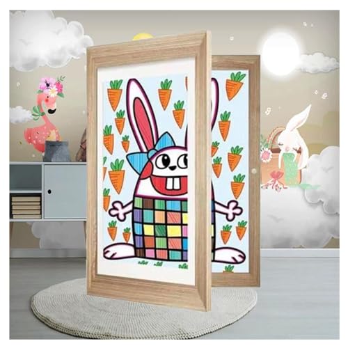 Wizvox Bilderrahmen A4 Zum öFfnen FüR Kinderbilder, Kunstrahmen FrontöFfnung Acryl Kunst Fotorahmen Kids Art Frame, Artwork Display For Kids Art,Holzfarbe-1Stück Wizvox Bilderrahmen A4 Zum öFfnen FüR Kinderbilder, Kunstrahmen FrontöFfnung Acryl Kunst Fotorahmen Kids Art Frame, Artwork Display For Kids Art,Holzfarbe-1Stück von Wizvox