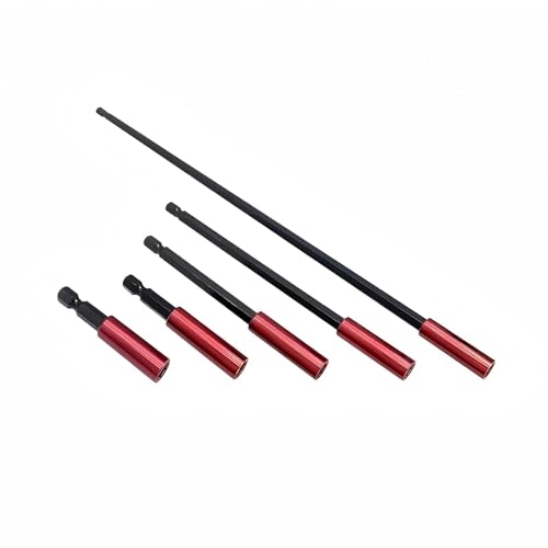 Wjelet 5 Stück Magnetischer Bit-Halter Satz,Schnellwechsel Bithalter 1/4 Zoll Sechskant-Schaft Verlängerung 50/60/100/150/300mm Bitaufnahme für Akkuschrauber Bohrmaschine Schlagschrauber DIY Arbeiten Wjelet 5 Stück Magnetischer Bit-Halter Satz,Schnellwechsel Bithalter 1/4 Zoll Sechskant-Schaft Verlängerung 50/60/100/150/300mm Bitaufnahme für Akkuschrauber Bohrmaschine Schlagschrauber DIY Arbeiten von Wjelet