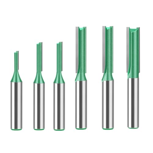 Wjelet 6 Stück 8 mm Schaft Schlitzfräser Fräser, Fräskopf Wolframstahl Fräserkörper 45# Kohlenstoffstahl Fräser Nutfräser Holzfräser Bohrer Set - Oberfräser Holzfräser Gerader Fräser Ø3-8 mm Wjelet 6 Stück 8 mm Schaft Schlitzfräser Fräser, Fräskopf Wolframstahl Fräserkörper 45# Kohlenstoffstahl Fräser Nutfräser Holzfräser Bohrer Set - Oberfräser Holzfräser Gerader Fräser Ø3-8 mm von Wjelet