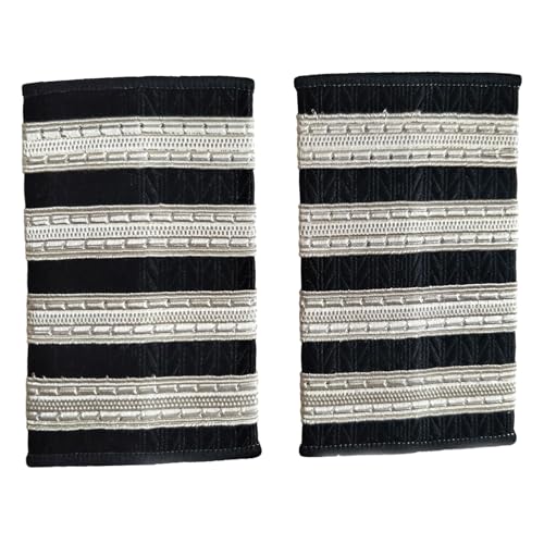 2PCS Kapitän Epauletten Uniform Epauletten Shouler Boards Für Professionelle Uniform Cosplay Party Zubehör Bühne Requisiten von Wjsdsg