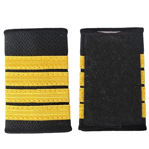 2PCS Kapitän Epauletten Uniform Epauletten Shouler Boards Für Professionelle Uniform Cosplay Party Zubehör Bühne Requisiten von Wjsdsg