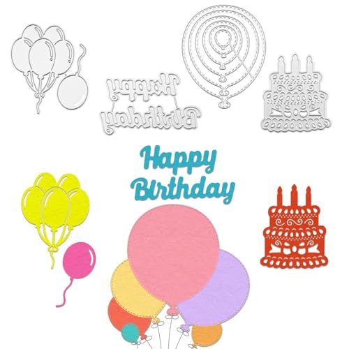 Stanzformen für Kartenherstellung, Happy Birthday, Metall-Stanzschablonen, Herzlichen Glückwunsch, Metallschablonen, Stanzschablonen Stanzformen für Kartenherstellung, Happy Birthday, Metall-Stanzschablonen, Herzlichen Glückwunsch, Metallschablonen, Stanzschablonen von Wkjeneare