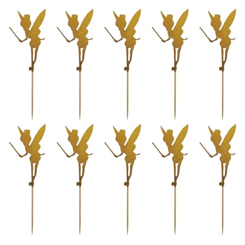 1 Set goldene Akzent-Kuchenaufsätze in Lebensmittelqualität, Cupcake-Topper für Geburtstagsfeiern und individuelle Desserts 1 Set goldene Akzent-Kuchenaufsätze in Lebensmittelqualität, Cupcake-Topper für Geburtstagsfeiern und individuelle Desserts von Wkldjf