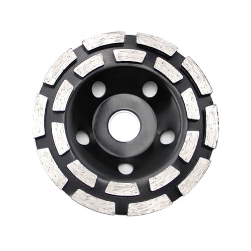 Hochleistungs-Schleifscheibe, 125 mm, zweireihig, für Holzschnitzerei, Schleifscheibe für Steinarbeiten, industrielle Anwendungen Hochleistungs-Schleifscheibe, 125 mm, zweireihig, für Holzschnitzerei, Schleifscheibe für Steinarbeiten, industrielle Anwendungen von Wkldjf
